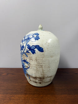Antique 19th Century Qing Dynasty Ginger Jar