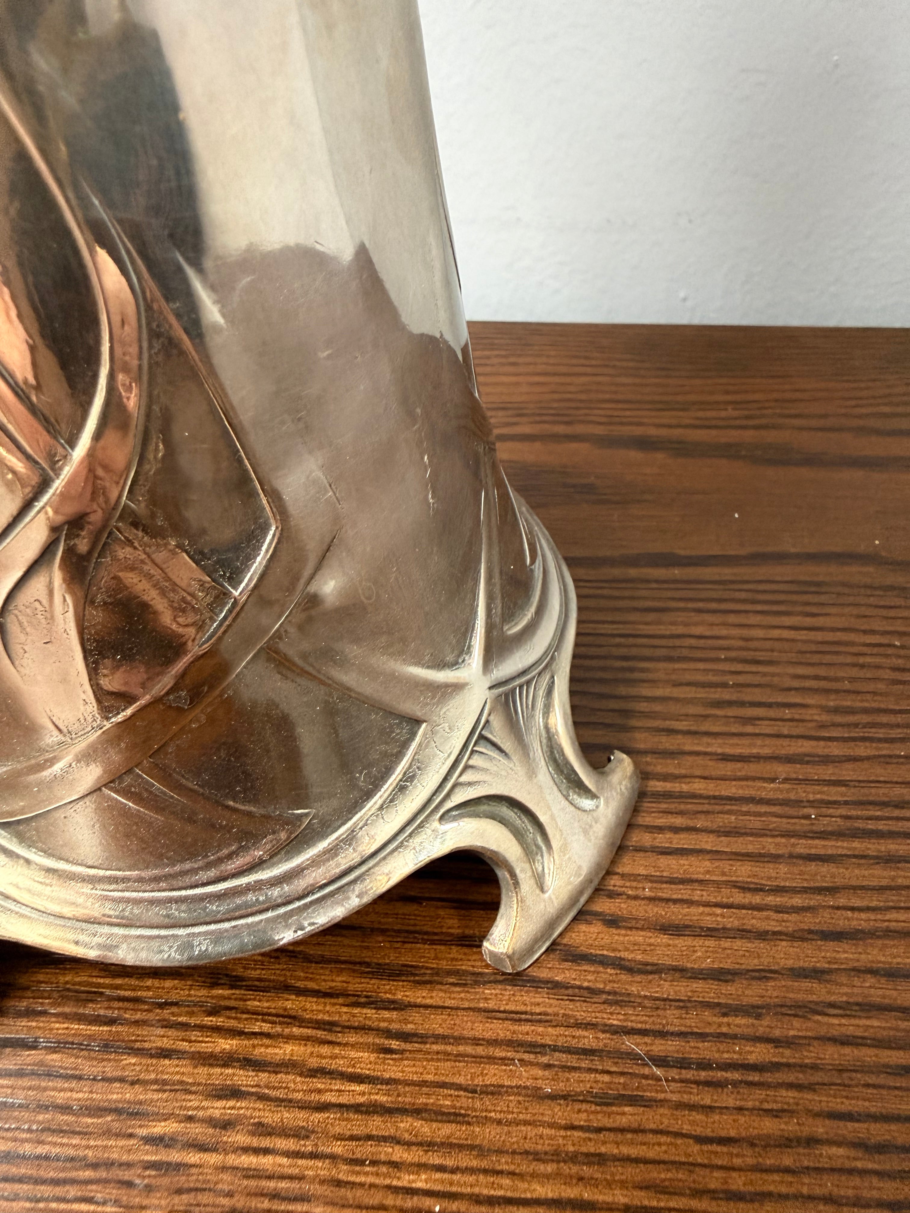 Stunning WMF Silver-Plated Art Nouveau Claret Jug