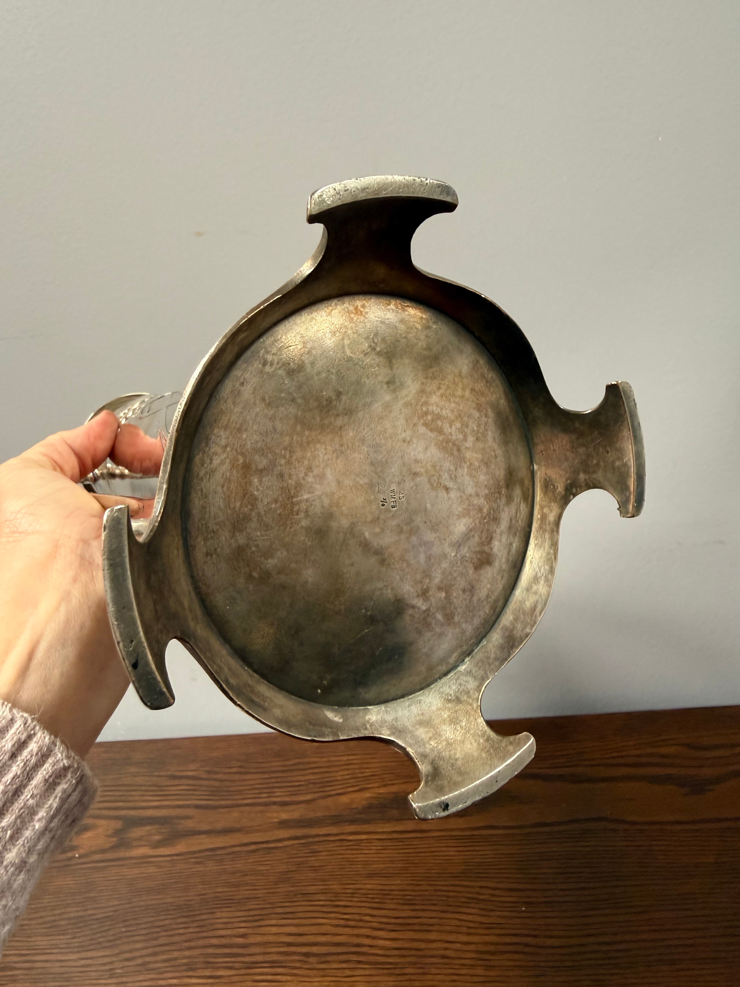Stunning WMF Silver-Plated Art Nouveau Claret Jug