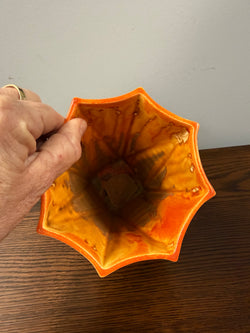 Decorative Crown Ducal Art Deco Vase "Firing Crack"