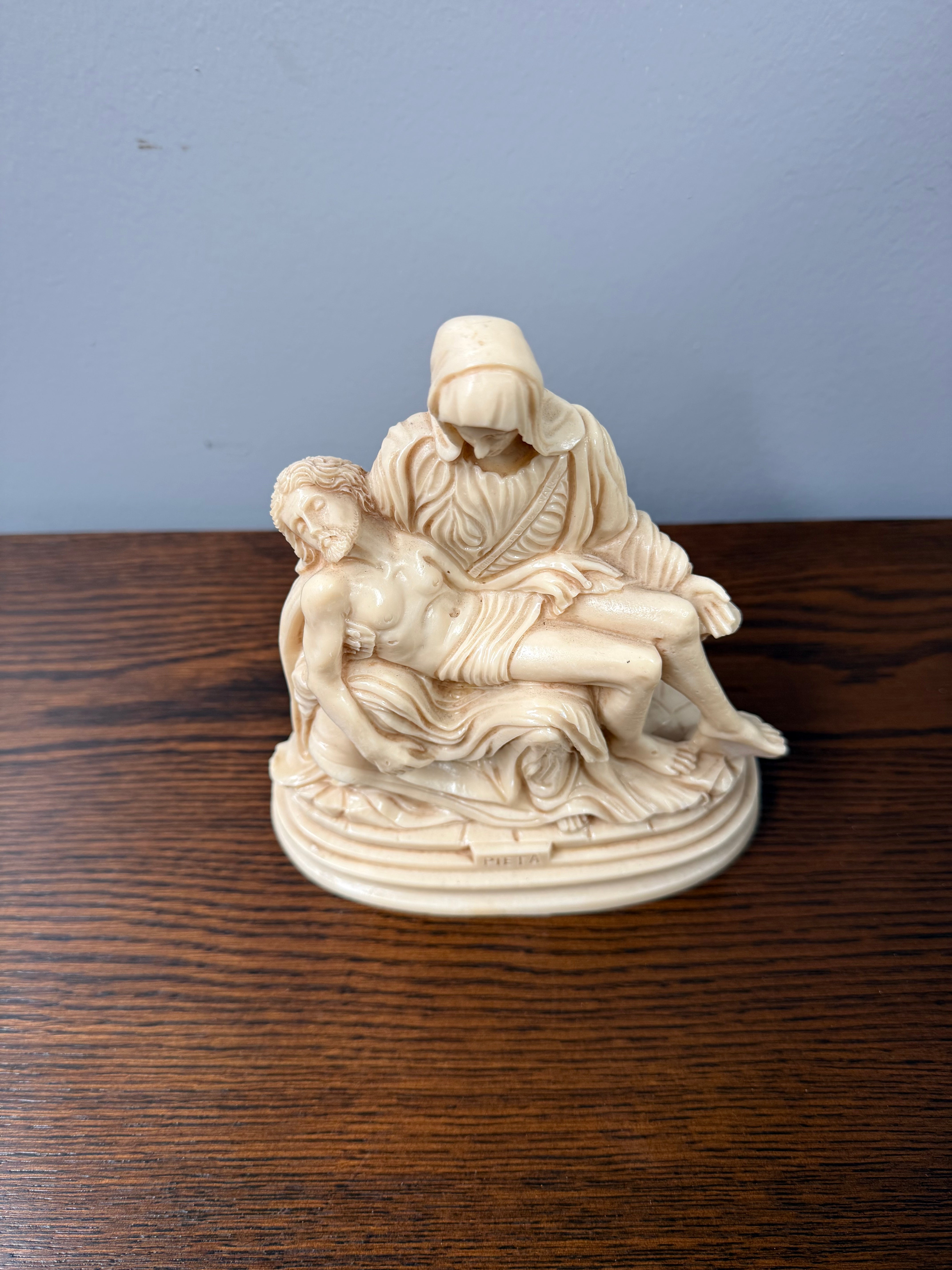 Vintage Italian Resin Religious Statue