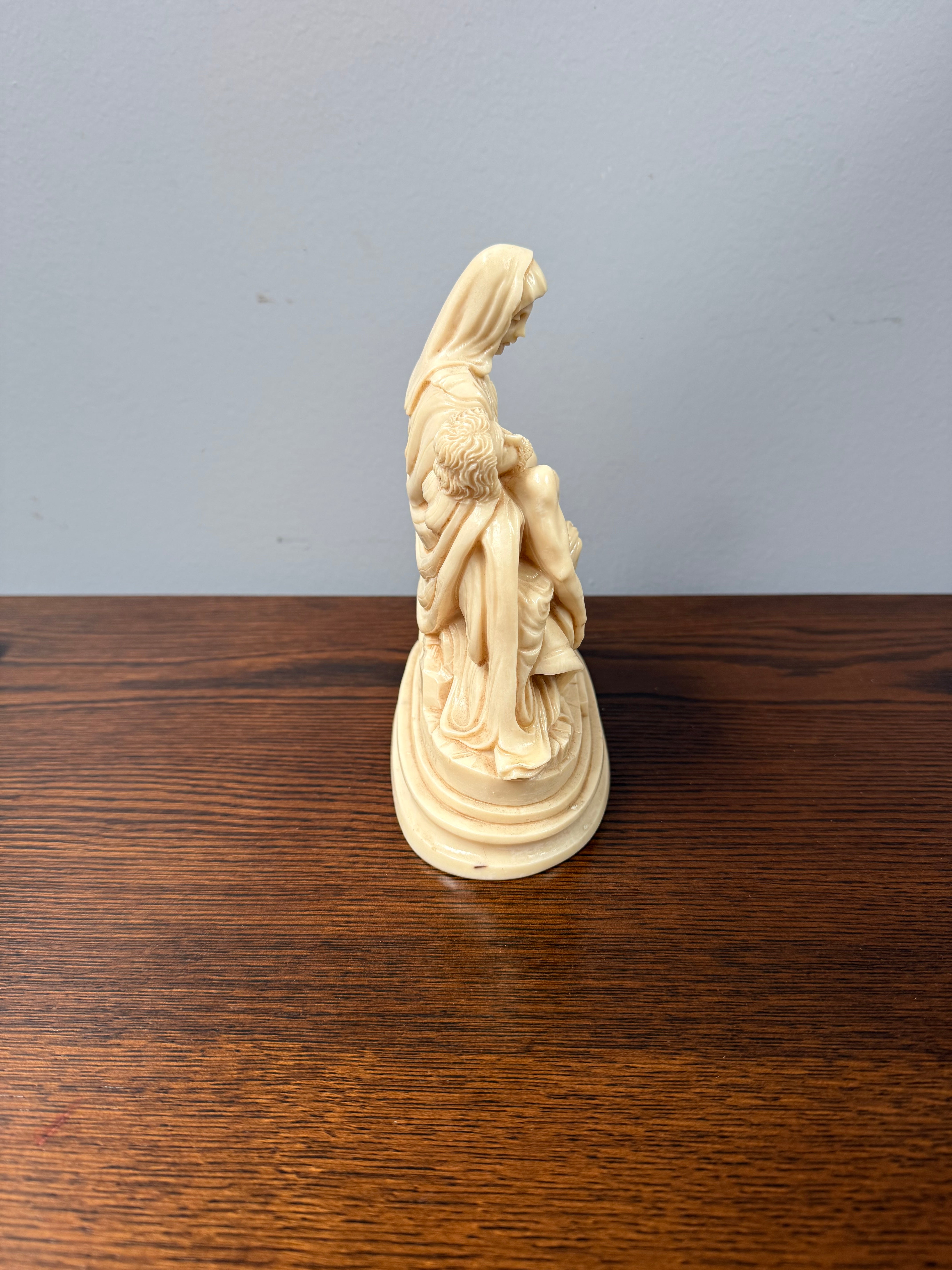 Vintage Italian Resin Religious Statue