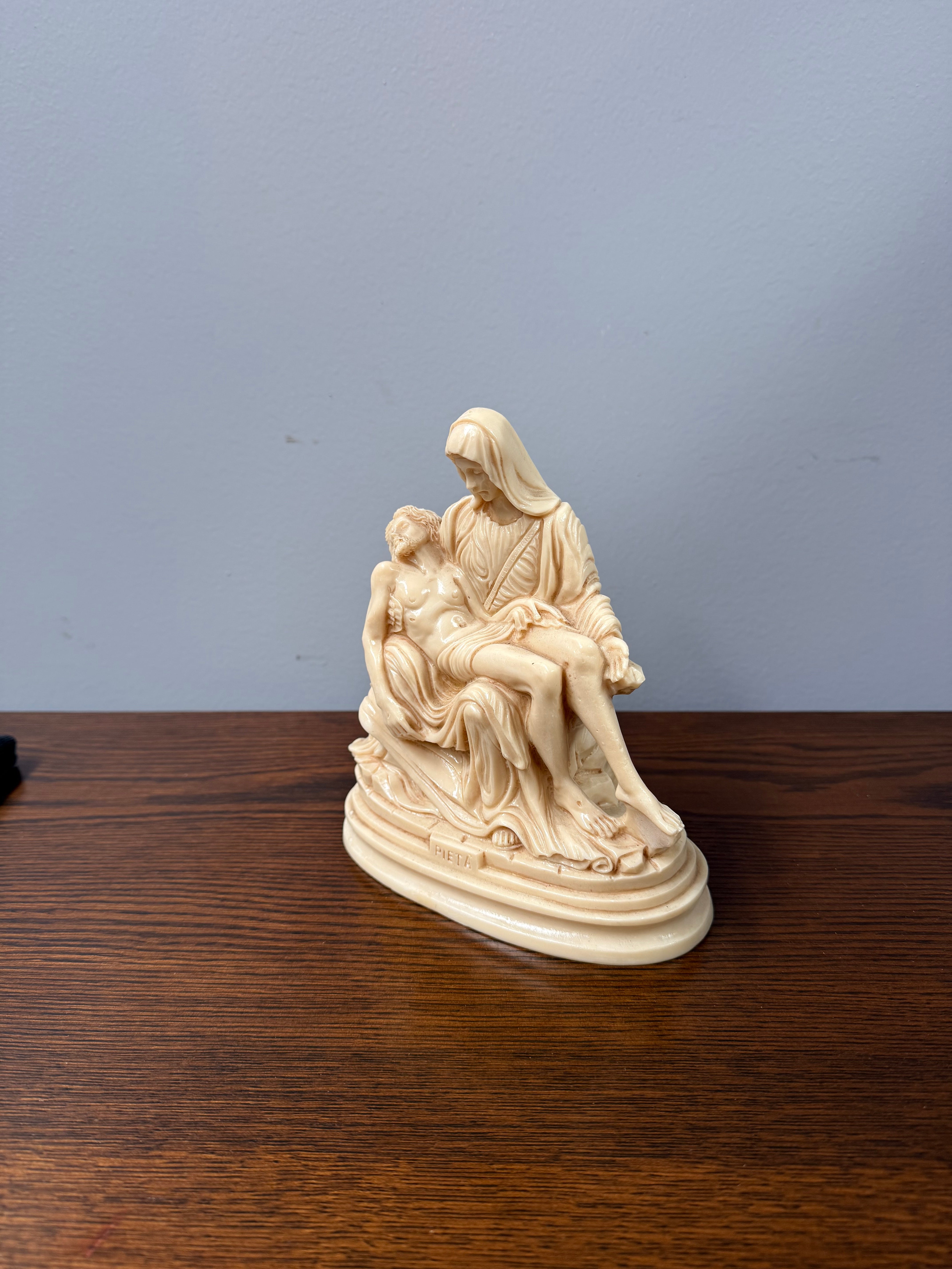 Vintage Italian Resin Religious Statue