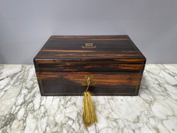Superb Victorian Coromandel Writing Box | Antique & Vintage | Moonee Ponds Antiques | Australia Wide Delivery