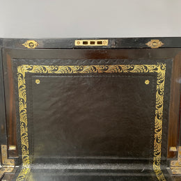 Superb Victorian Coromandel Writing Box