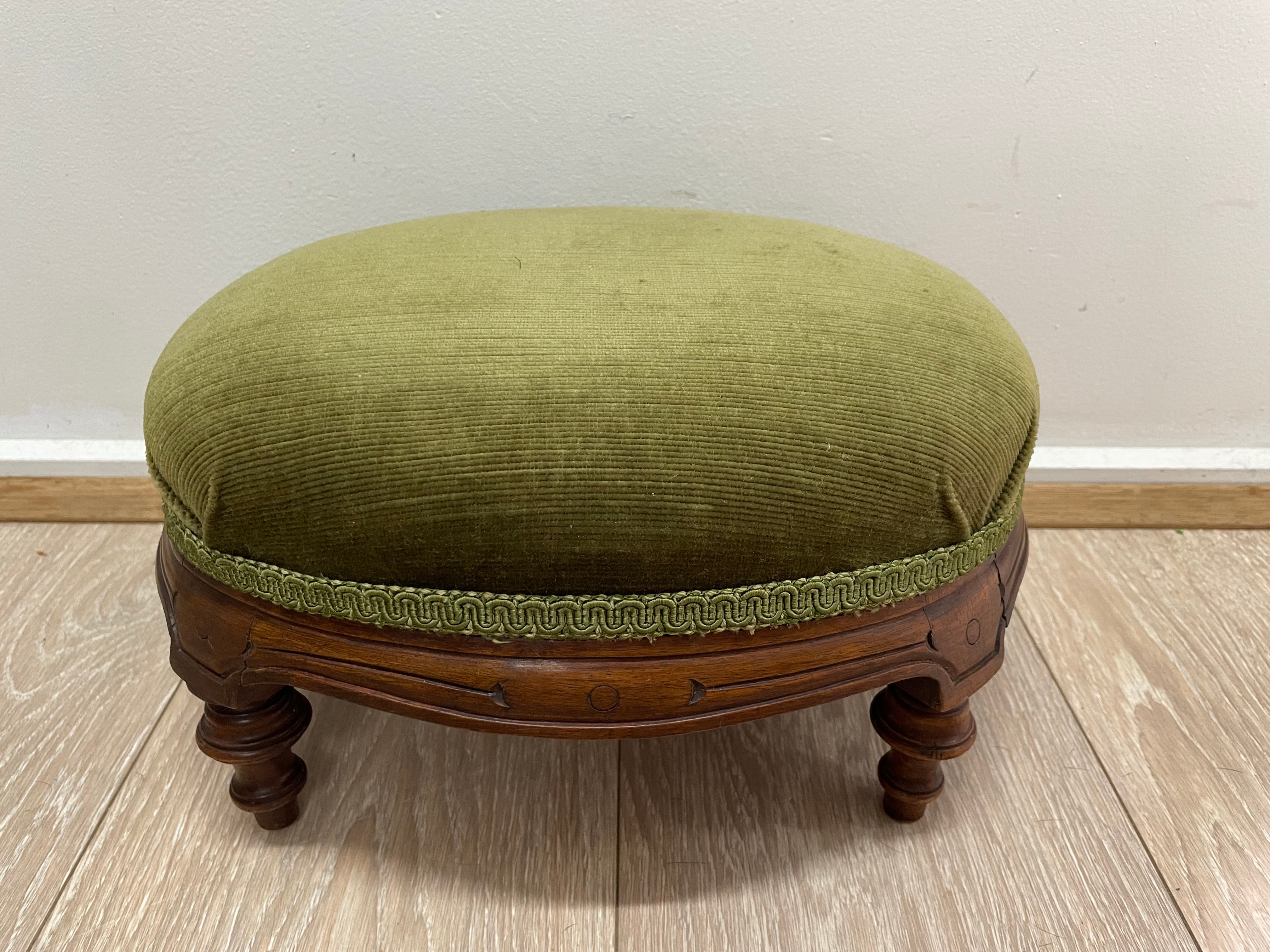 Late Victorian Colonial Style Footstool | Antique & Vintage | Moonee Ponds Antiques | Australia Wide Delivery