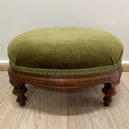 Late Victorian Colonial Style Footstool