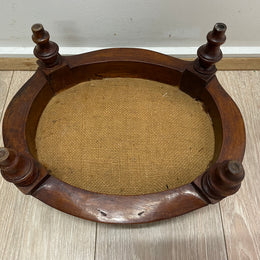 Late Victorian Colonial Style Footstool