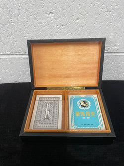 Vintage Leather Cards Box | Antique & Vintage | Moonee Ponds Antiques | Australia Wide Delivery