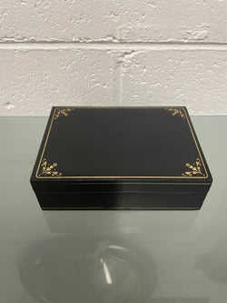 Vintage Leather Cards Box | Antique & Vintage | Moonee Ponds Antiques | Australia Wide Delivery