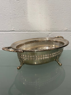 Edwardian Silver Plated Serving Dish | Antique & Vintage | Moonee Ponds Antiques | Australia Wide Delivery