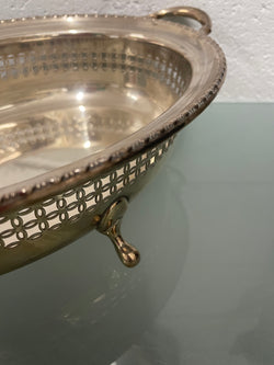 Edwardian Silver Plated Serving Dish | Antique & Vintage | Moonee Ponds Antiques | Australia Wide Delivery