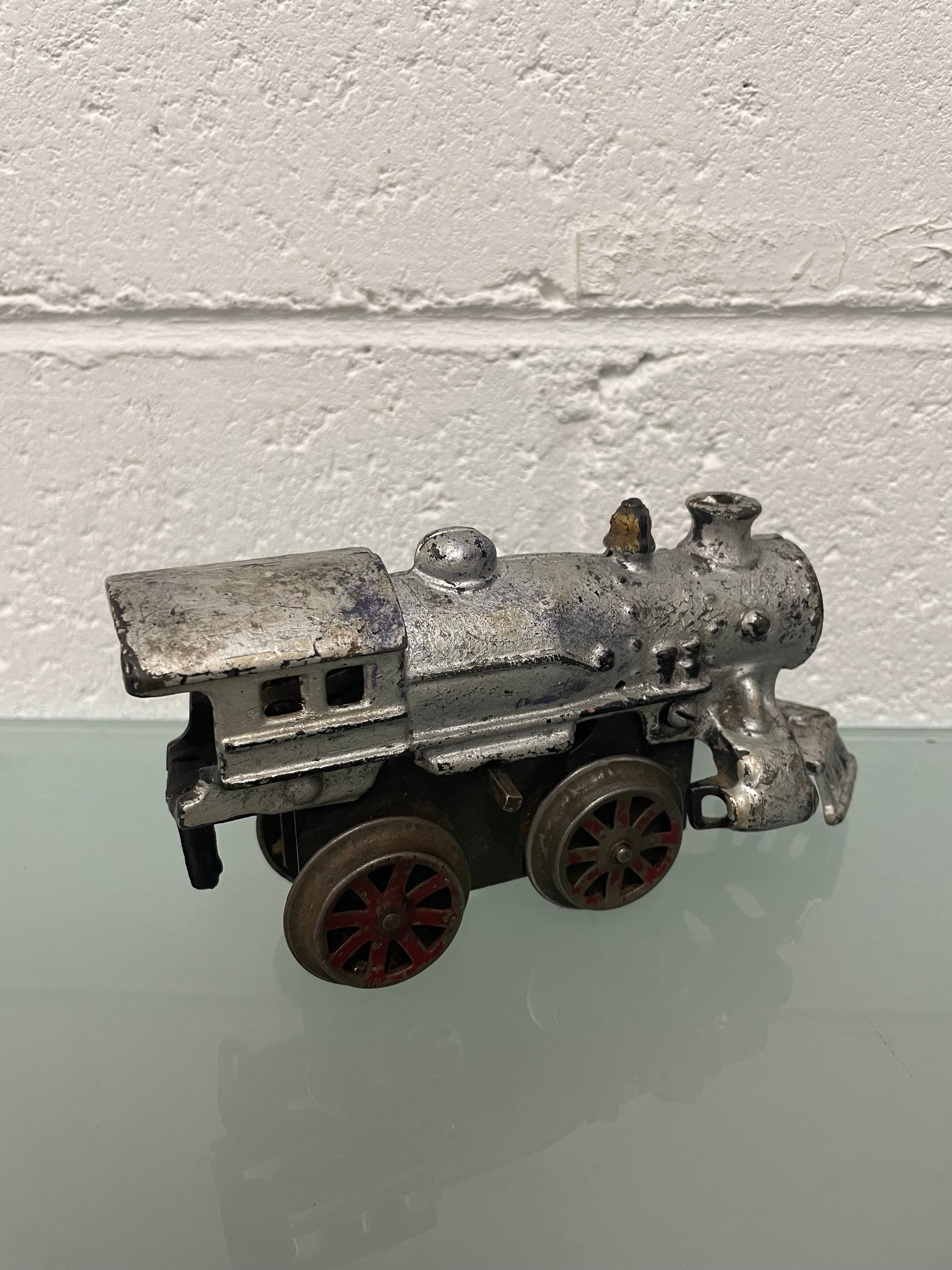 Antique Cast Iron Wind-Up Train Dated 1922 | Antique & Vintage | Moonee Ponds Antiques | Australia Wide Delivery
