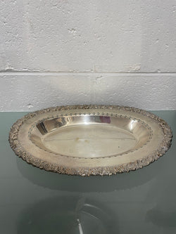 Hecworth Heavy Sheffield Plate Dish | Antique & Vintage | Moonee Ponds Antiques | Australia Wide Delivery