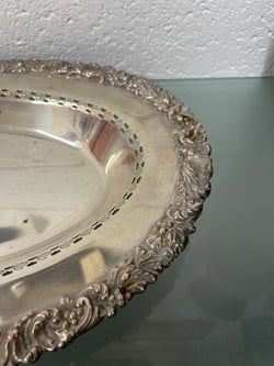 Hecworth Heavy Sheffield Plate Dish | Antique & Vintage | Moonee Ponds Antiques | Australia Wide Delivery