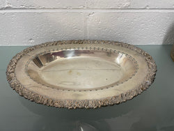 Hecworth Heavy Sheffield Plate Dish | Antique & Vintage | Moonee Ponds Antiques | Australia Wide Delivery