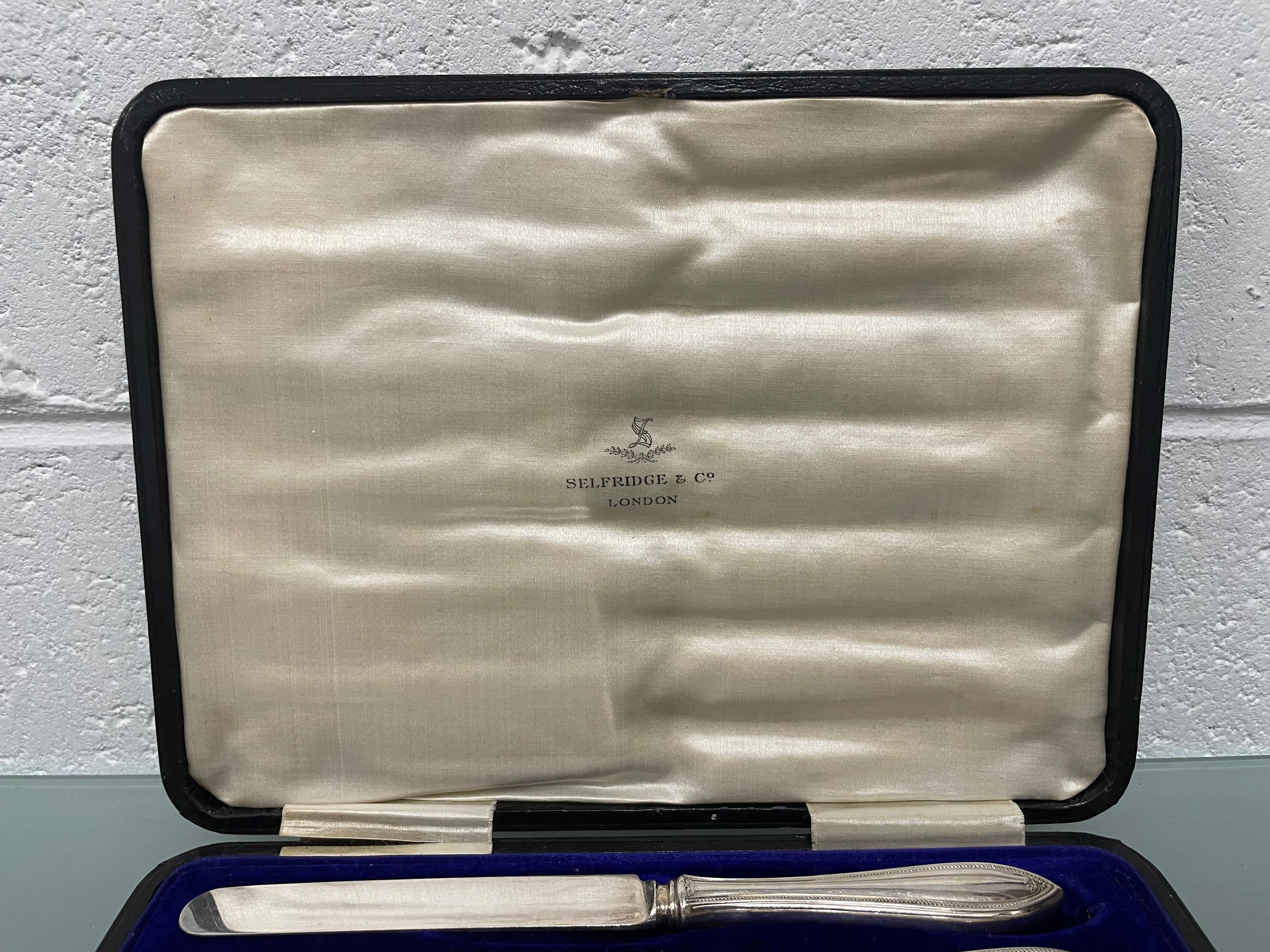 Selfridge Silver Plate Fruit/Entree Knives | Antique & Vintage | Moonee Ponds Antiques | Australia Wide Delivery