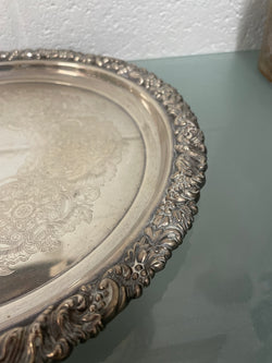 Hecworth Sheffield Plate Serving Tray | Antique & Vintage | Moonee Ponds Antiques | Australia Wide Delivery