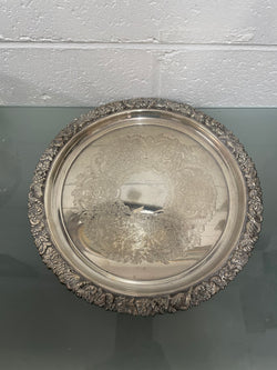 Hecworth Sheffield Plate Serving Tray | Antique & Vintage | Moonee Ponds Antiques | Australia Wide Delivery