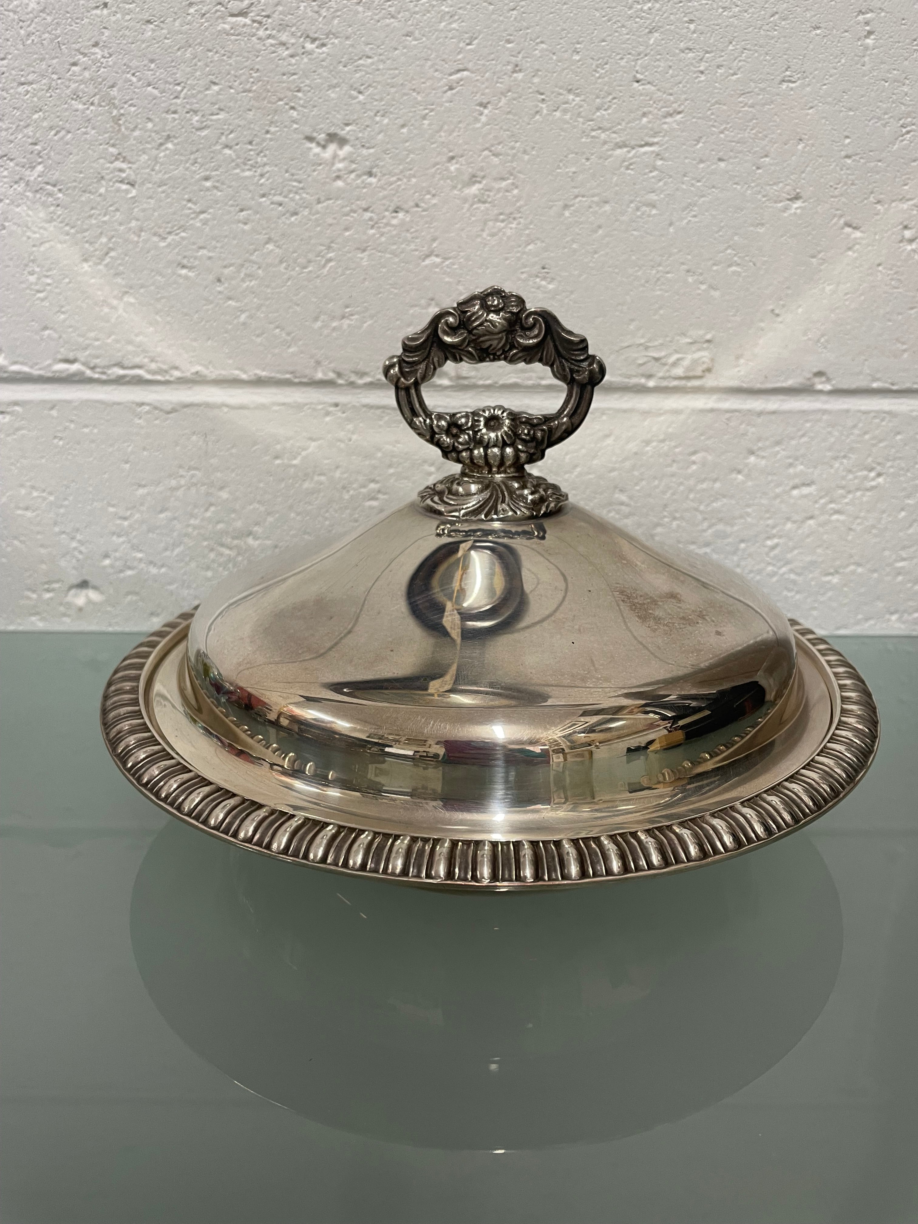 Vintage Heavy Sheffield Plate Silver Tureen | Antique & Vintage | Moonee Ponds Antiques | Australia Wide Delivery