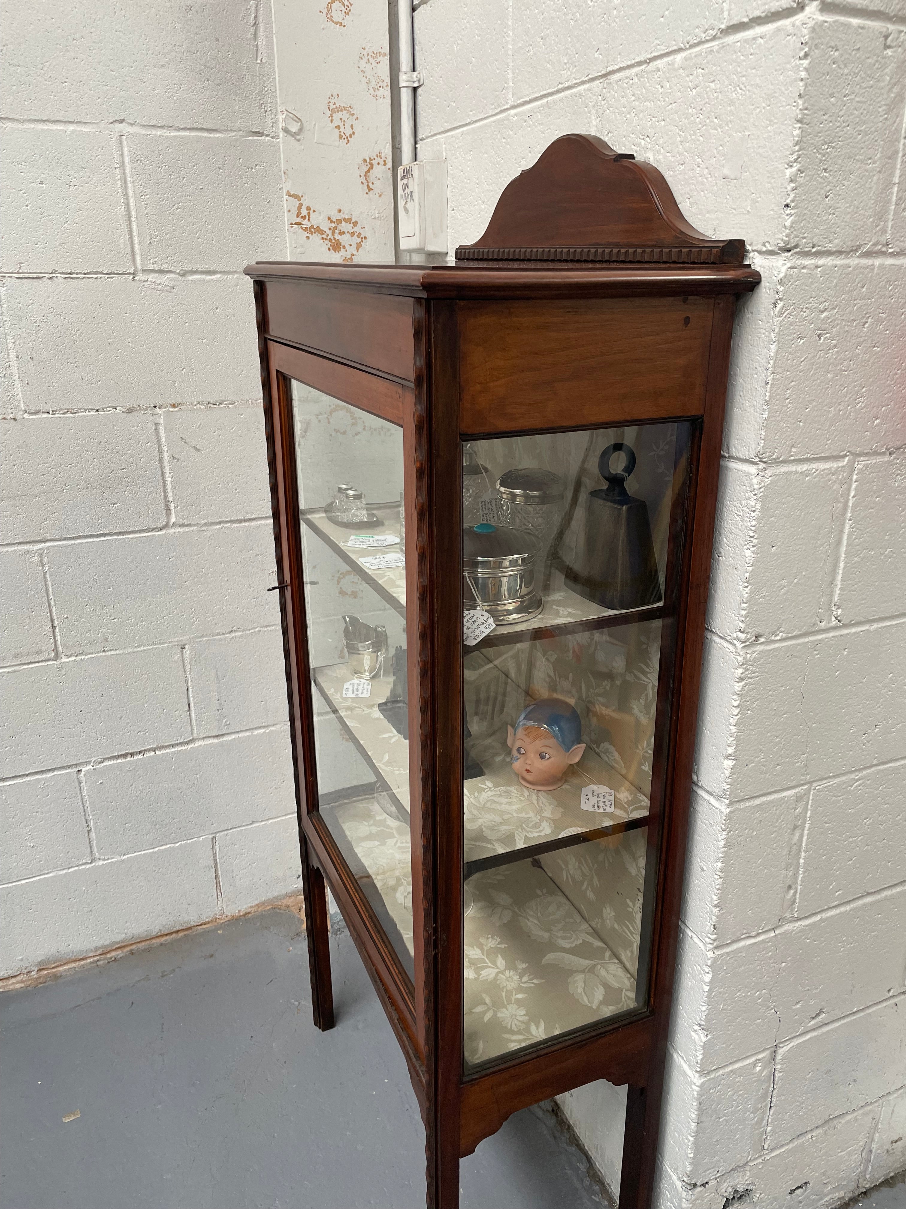 Lovely Display Cabinet of small proportions | Antique & Vintage | Moonee Ponds Antiques | Australia Wide Delivery