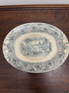 Victorian Gravy Boat Plate Rhine River Scene | Antique & Vintage | Moonee Ponds Antiques | Australia Wide Delivery