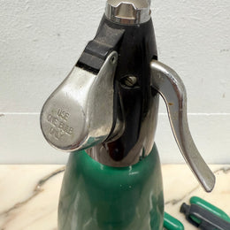 Vintage 1970's Retro Soda Syphon & Sparklers
