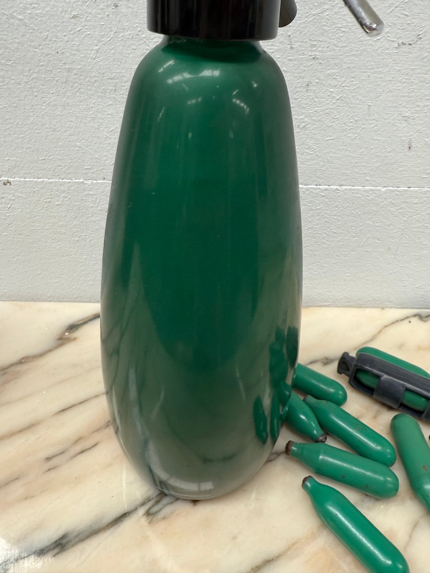 Vintage 1970's Retro Soda Syphon & Sparklers