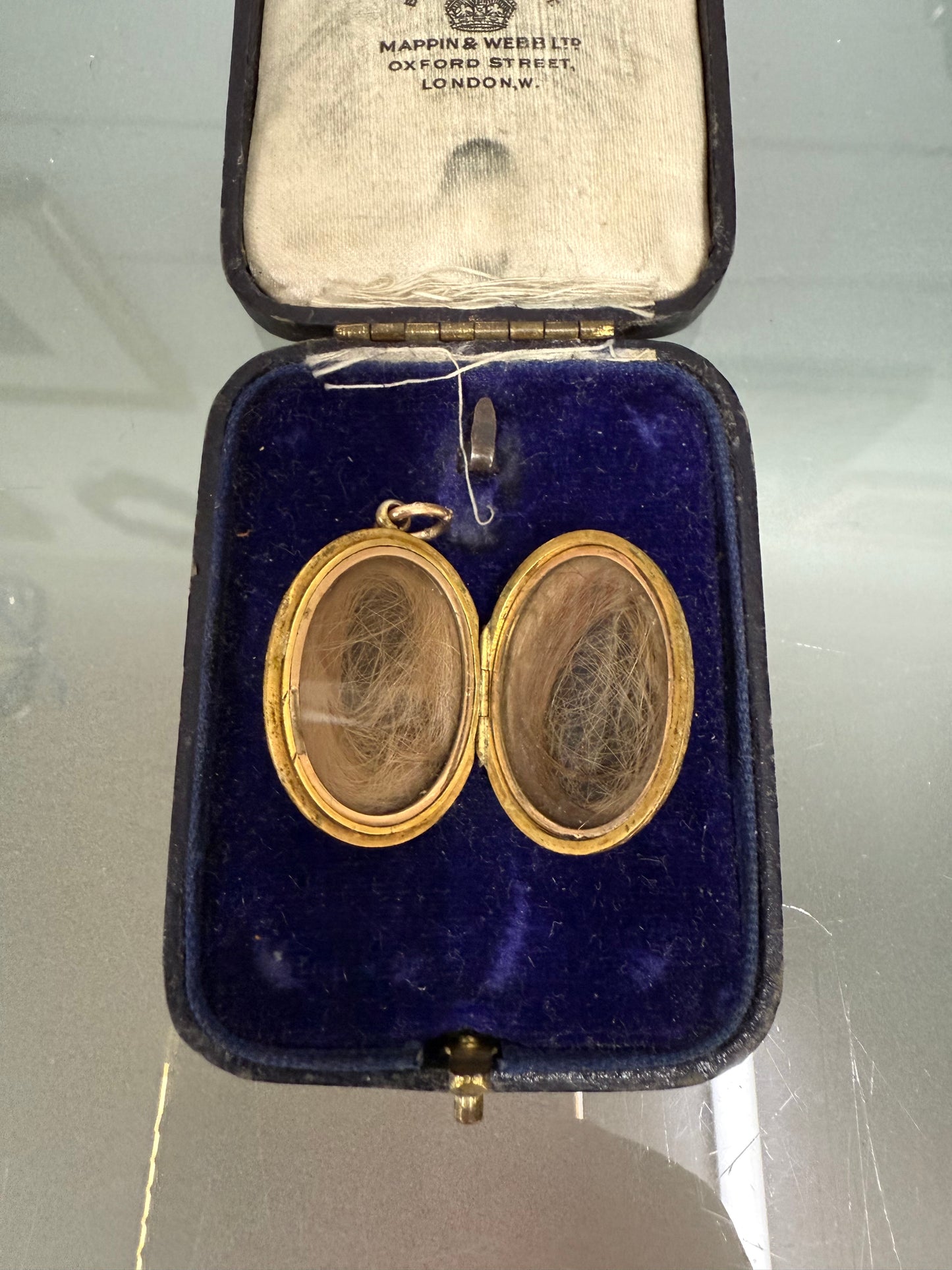 Victorian 9 Carat Gold Mourning Locket