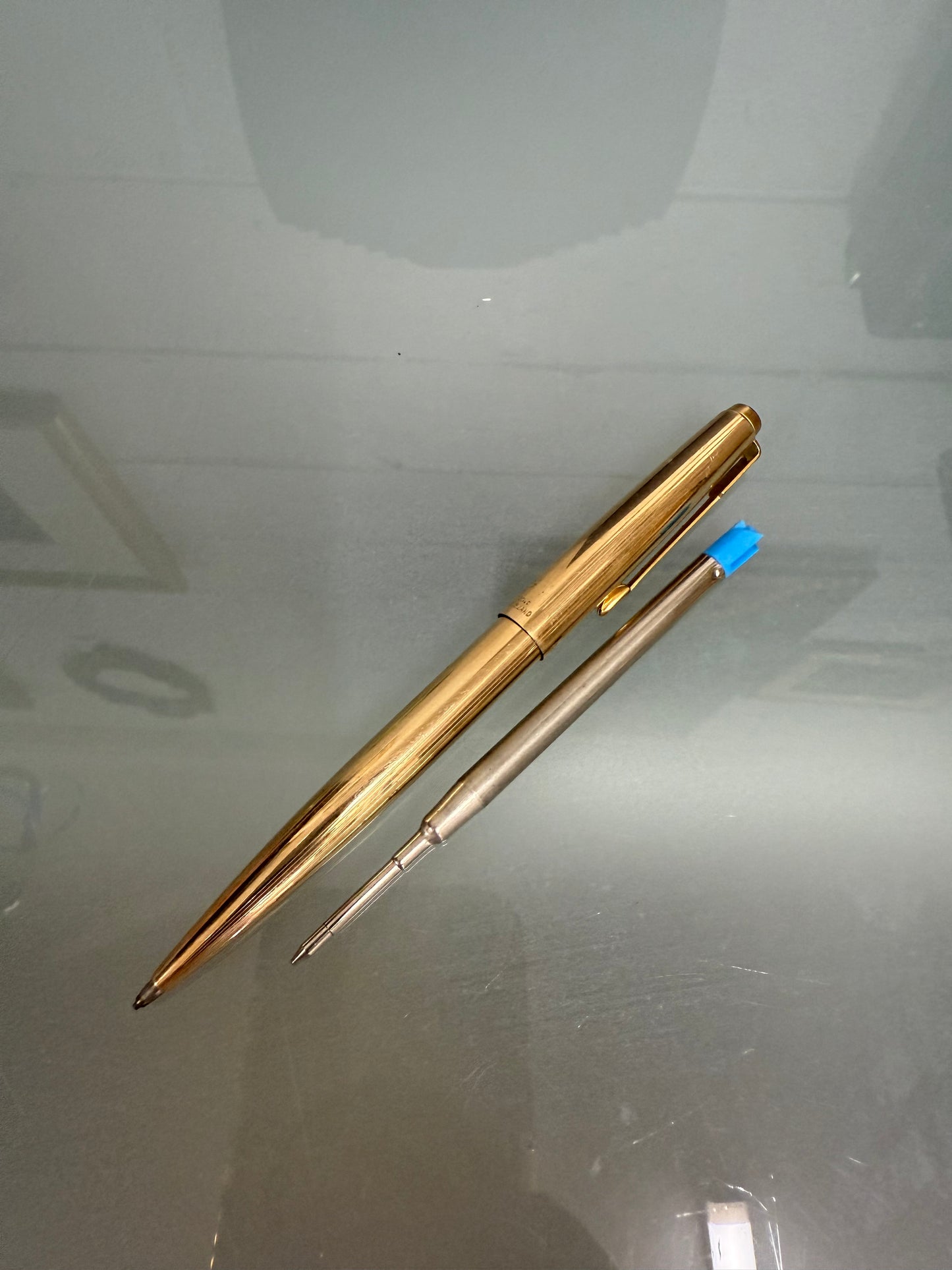 Vintage Parker 75 Classic Rolled Gold Pen/Pencil