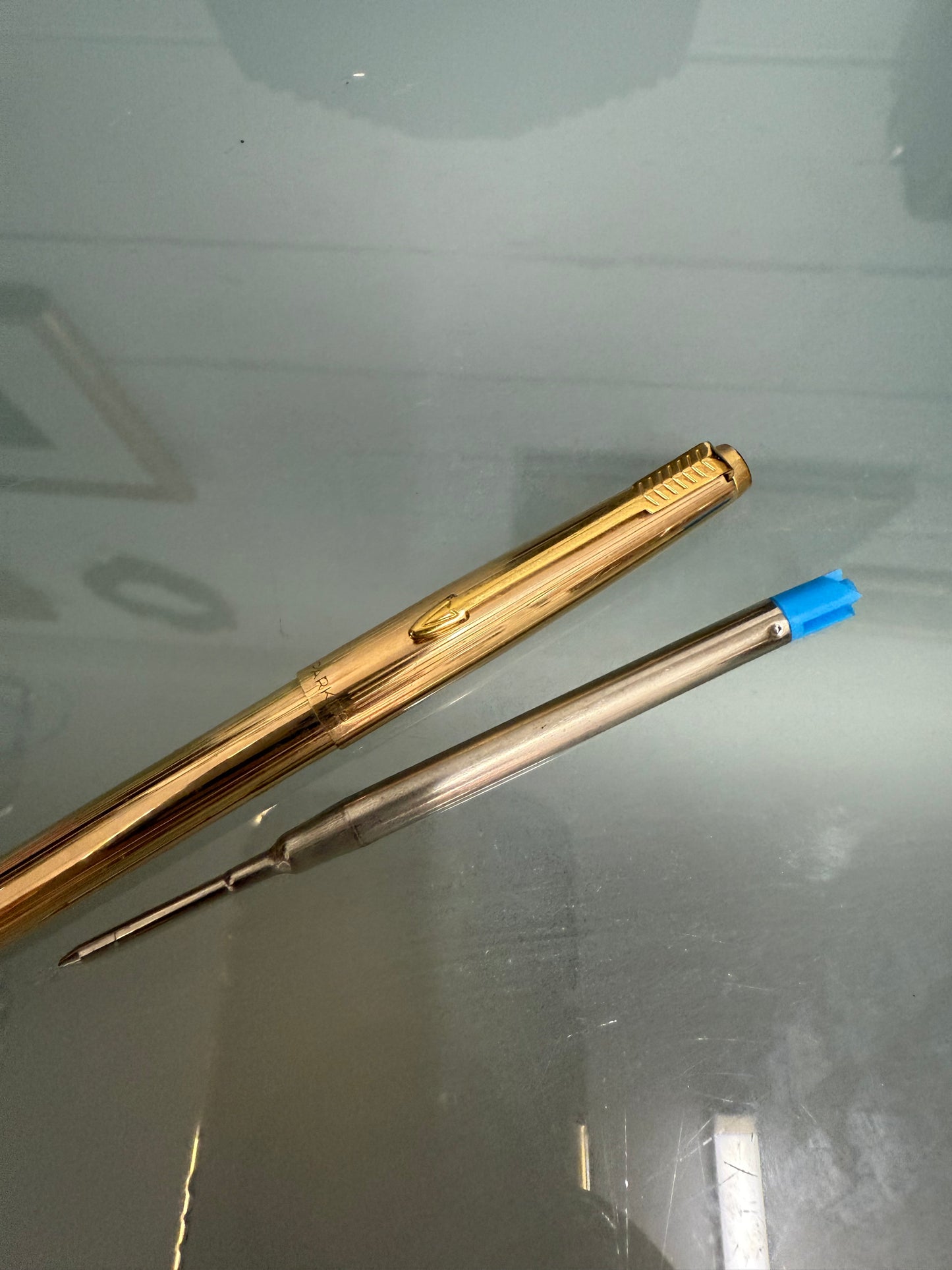 Vintage Parker 75 Classic Rolled Gold Pen/Pencil