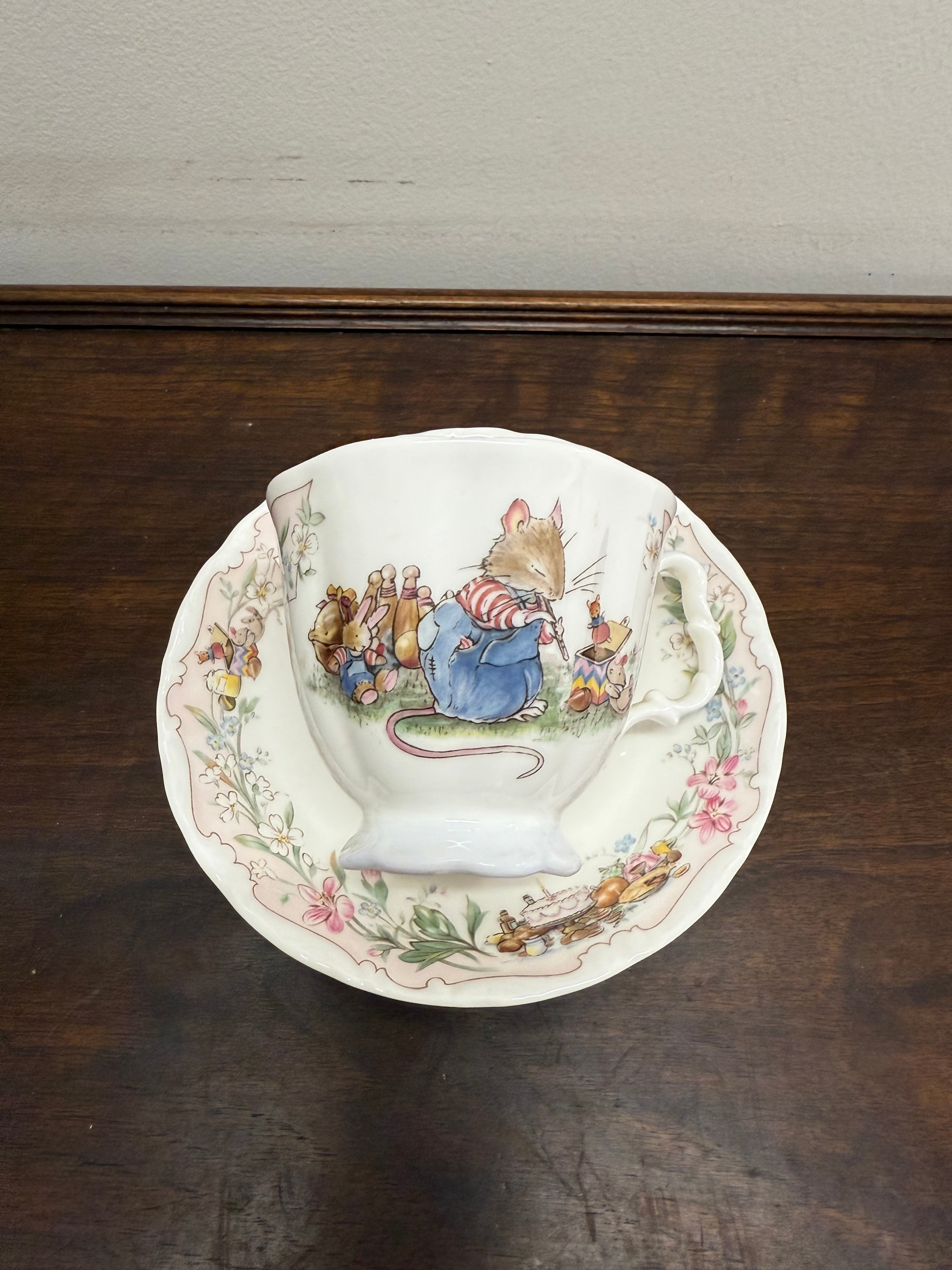 Brambly Hedge Tea Cup & Saucer 'The Birthday' | Antique & Vintage | Moonee Ponds Antiques | Australia Wide Delivery
