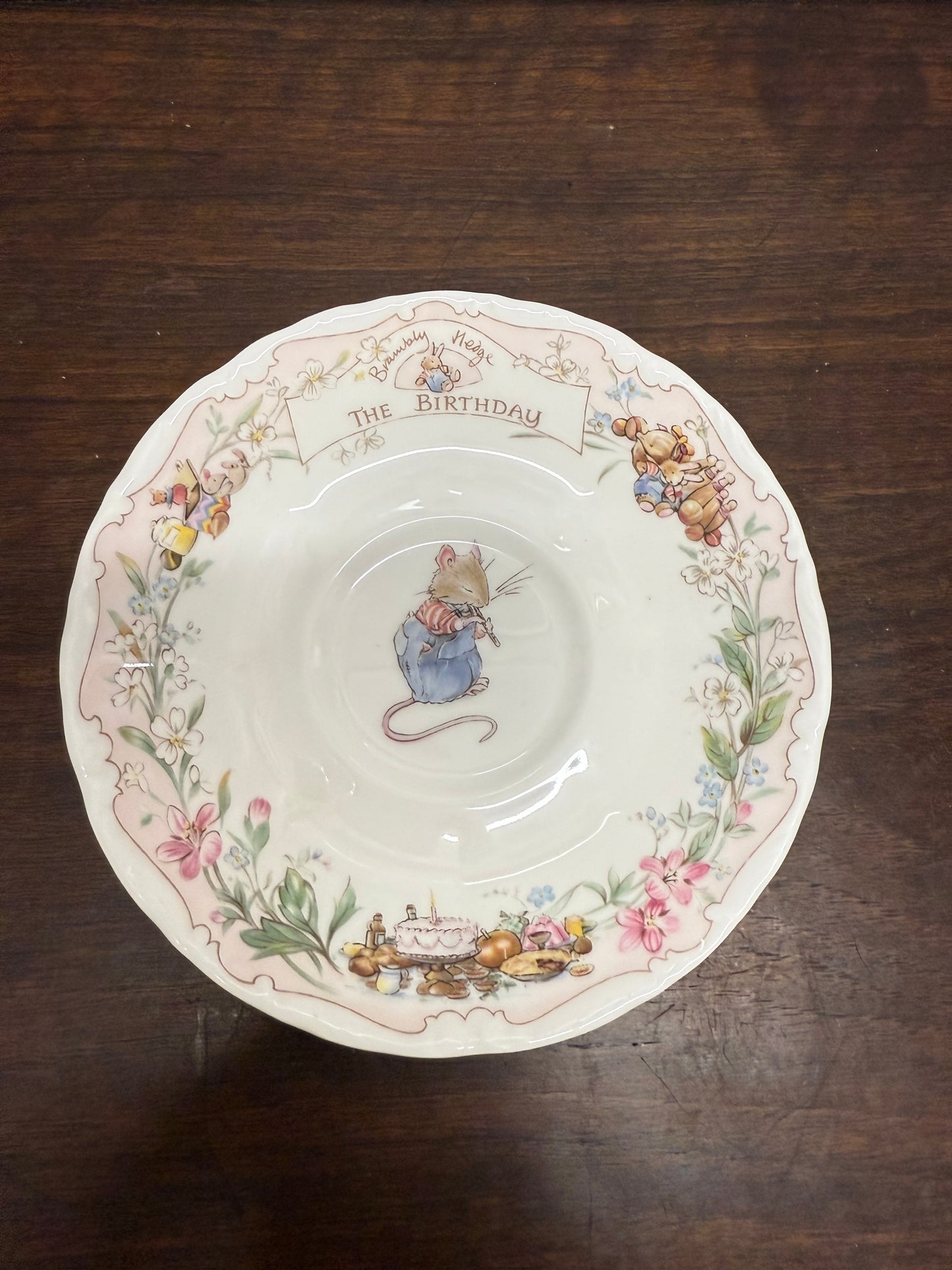 Brambly Hedge Tea Cup & Saucer 'The Birthday'