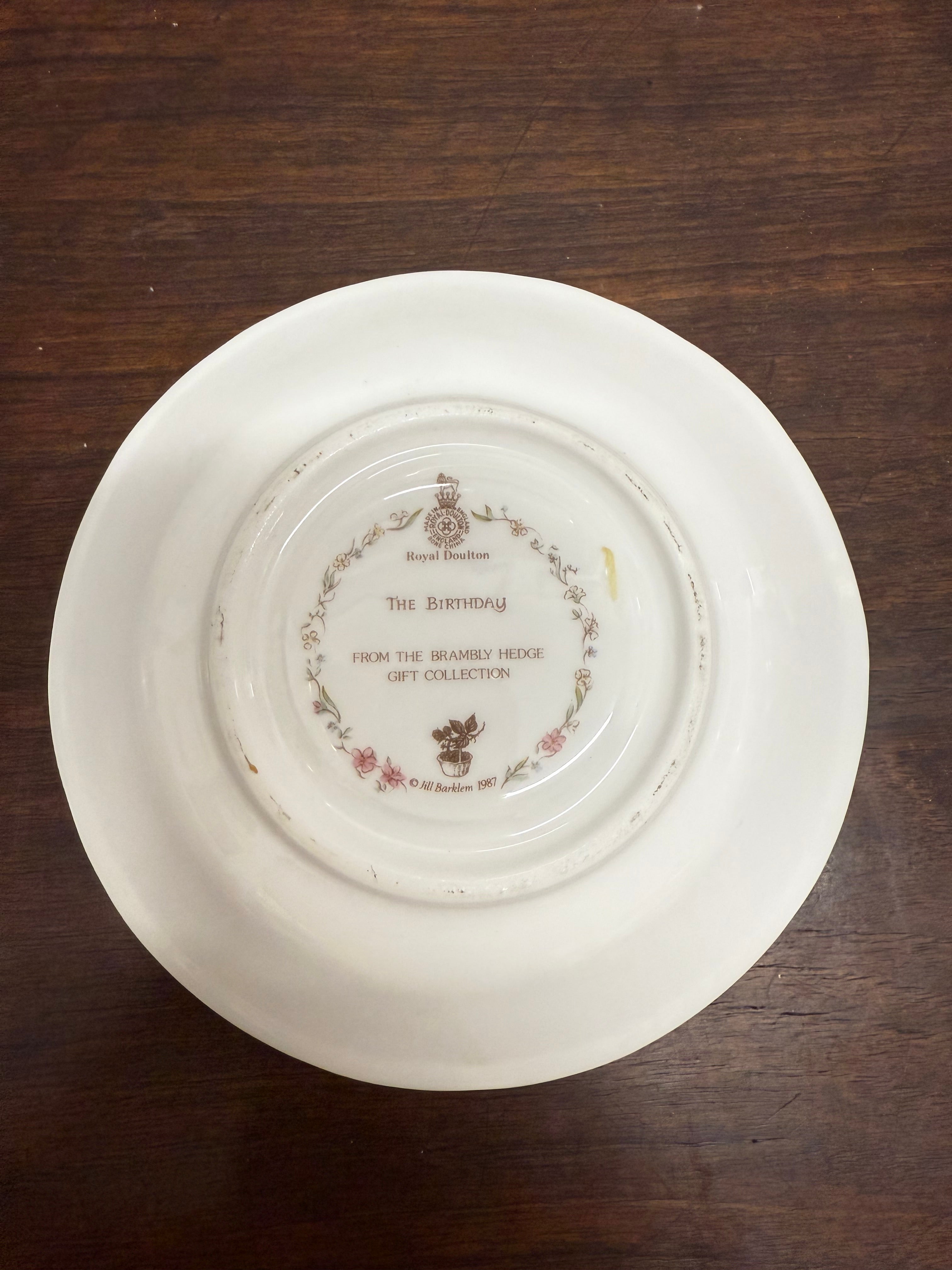 Brambly Hedge Tea Cup & Saucer 'The Birthday' | Antique & Vintage | Moonee Ponds Antiques | Australia Wide Delivery