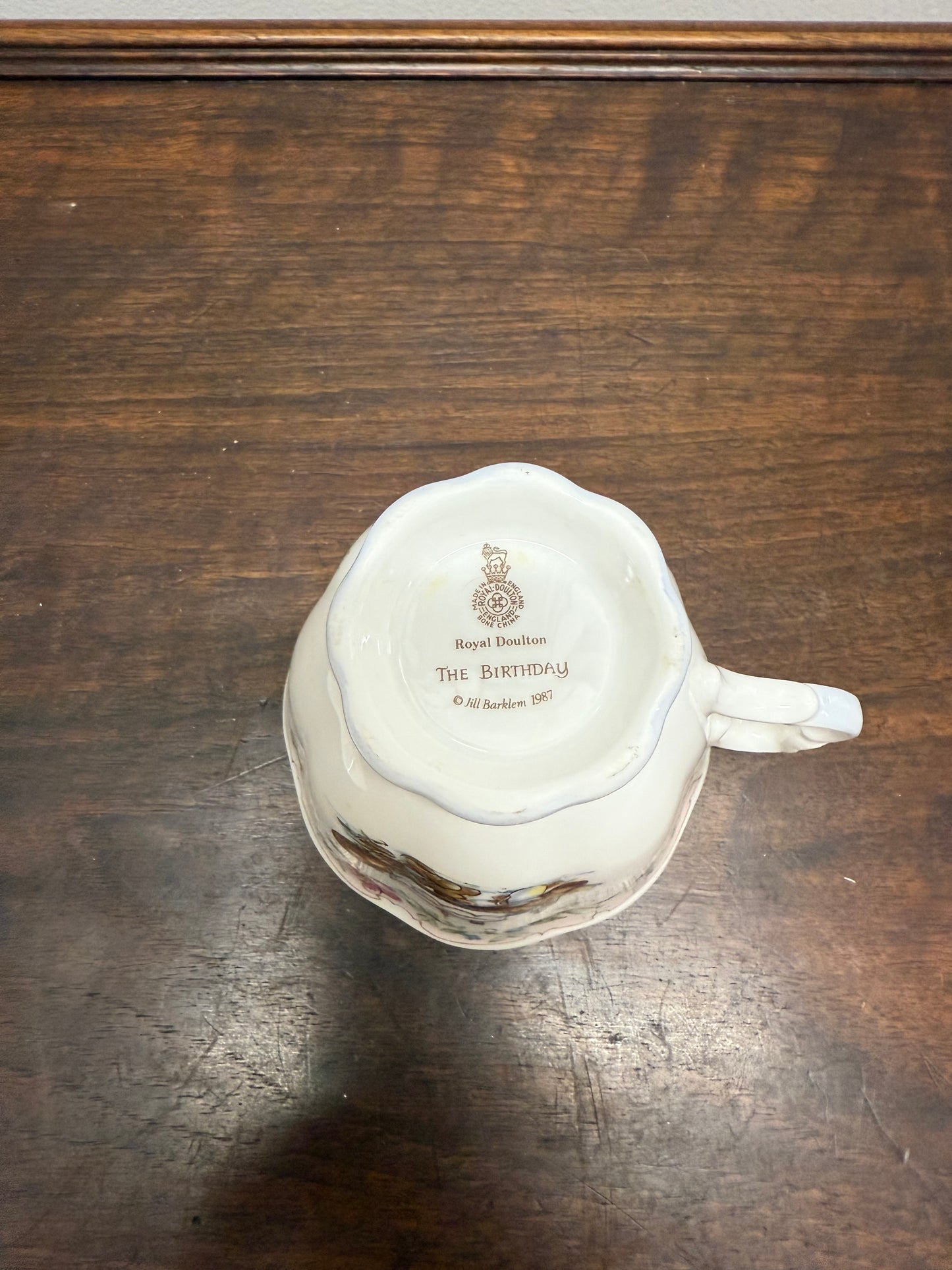 Brambly Hedge Tea Cup & Saucer 'The Birthday'