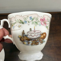 Brambly Hedge Tea Cup & Saucer 'The Birthday'
