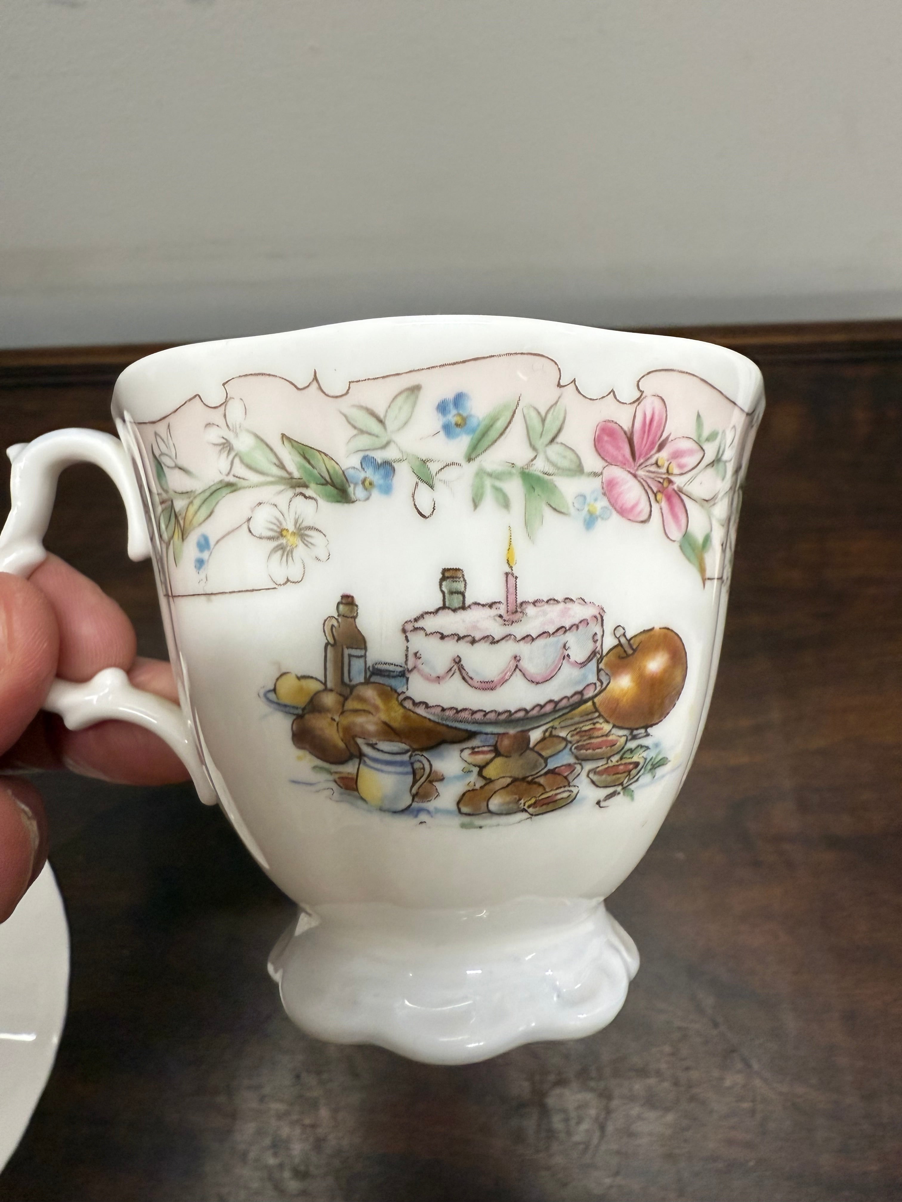 Brambly Hedge Tea Cup & Saucer 'The Birthday' | Antique & Vintage | Moonee Ponds Antiques | Australia Wide Delivery