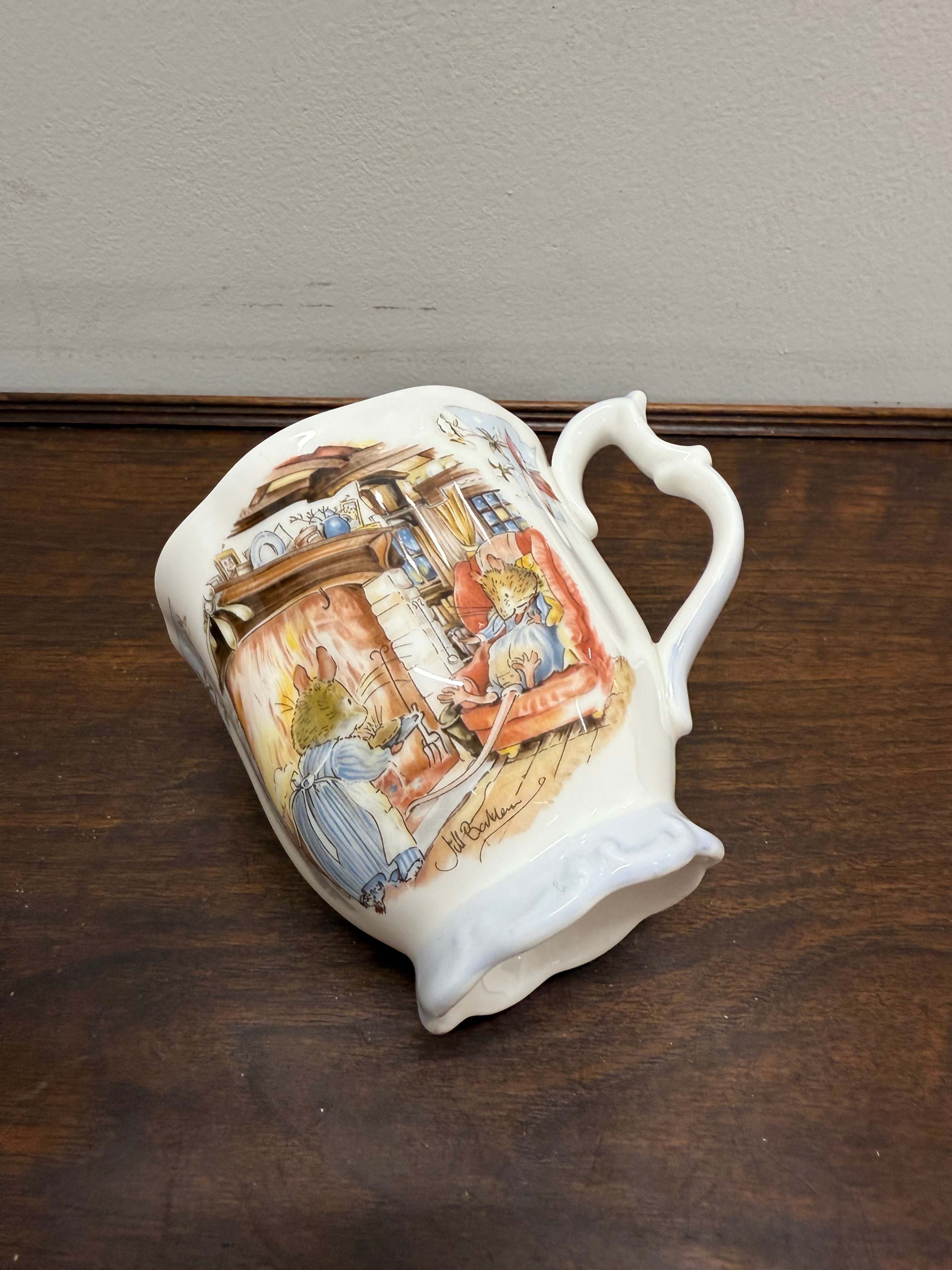Royal Doulton Brambly Hedge Winter Beaker | Antique & Vintage | Moonee Ponds Antiques | Australia Wide Delivery