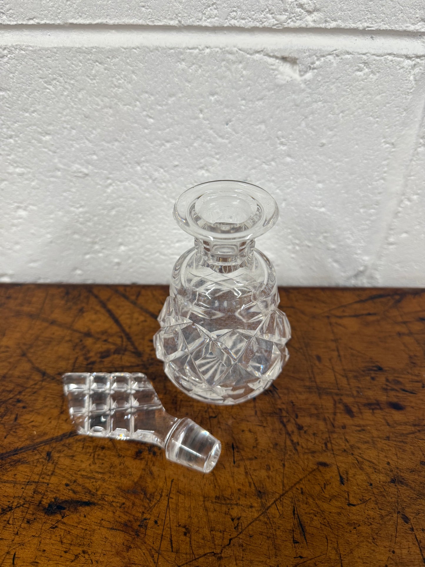 Vintage Crystal Perfume Bottle