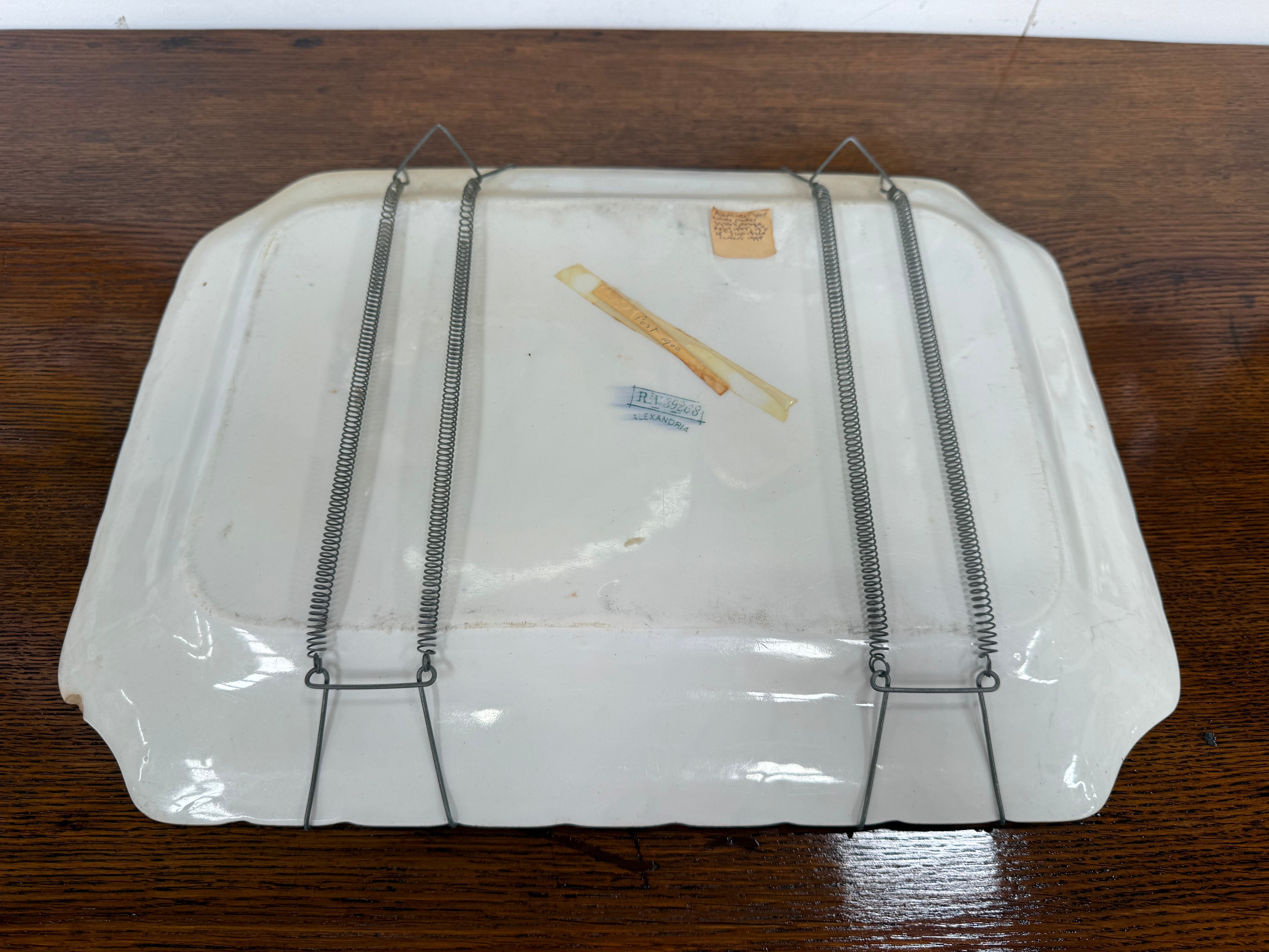 Victorian Alexander Platter Tray | Antique & Vintage | Moonee Ponds Antiques | Australia Wide Delivery
