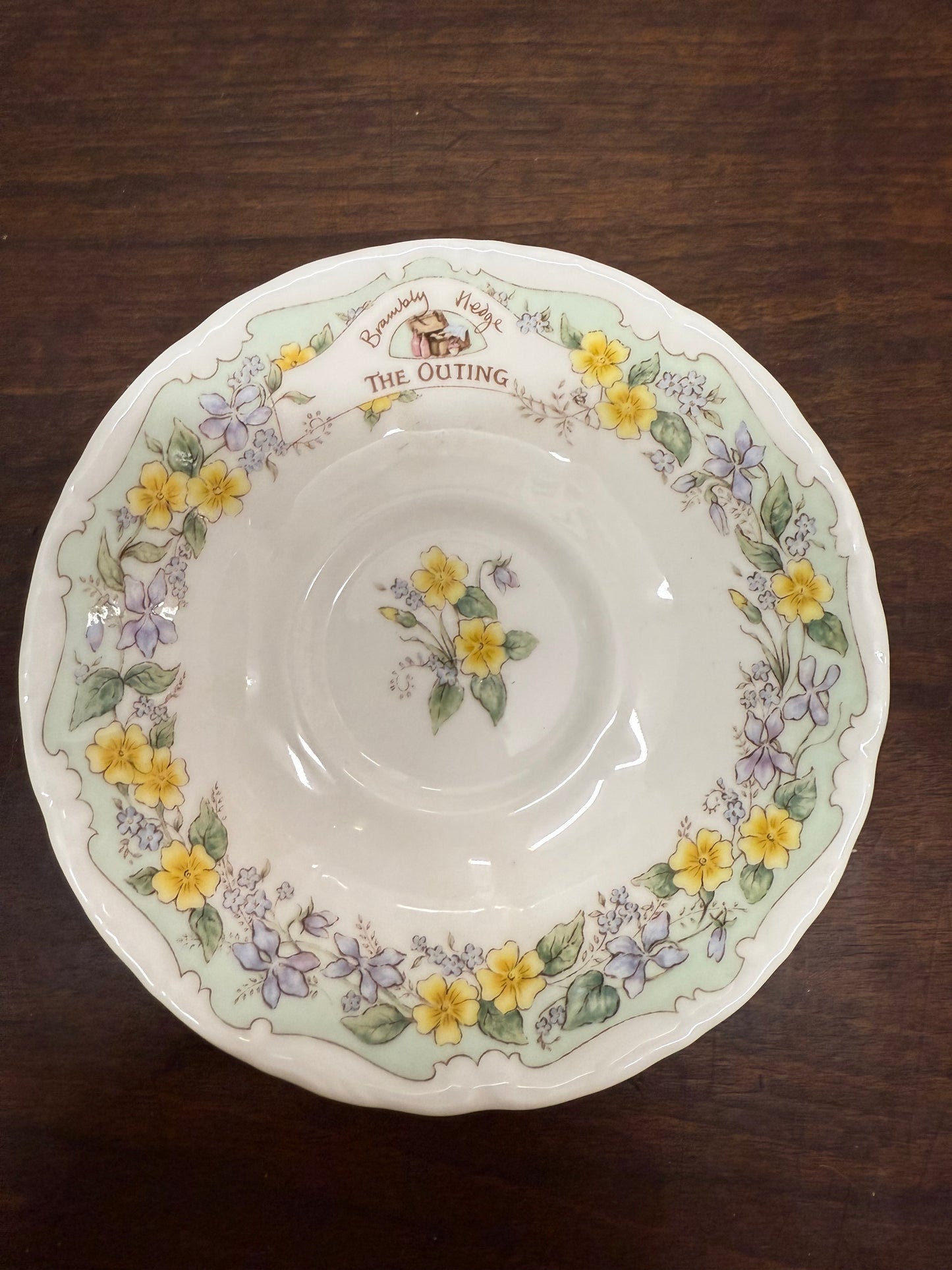 Brambly Hedge Tea Cup & Saucer 'The Outing'