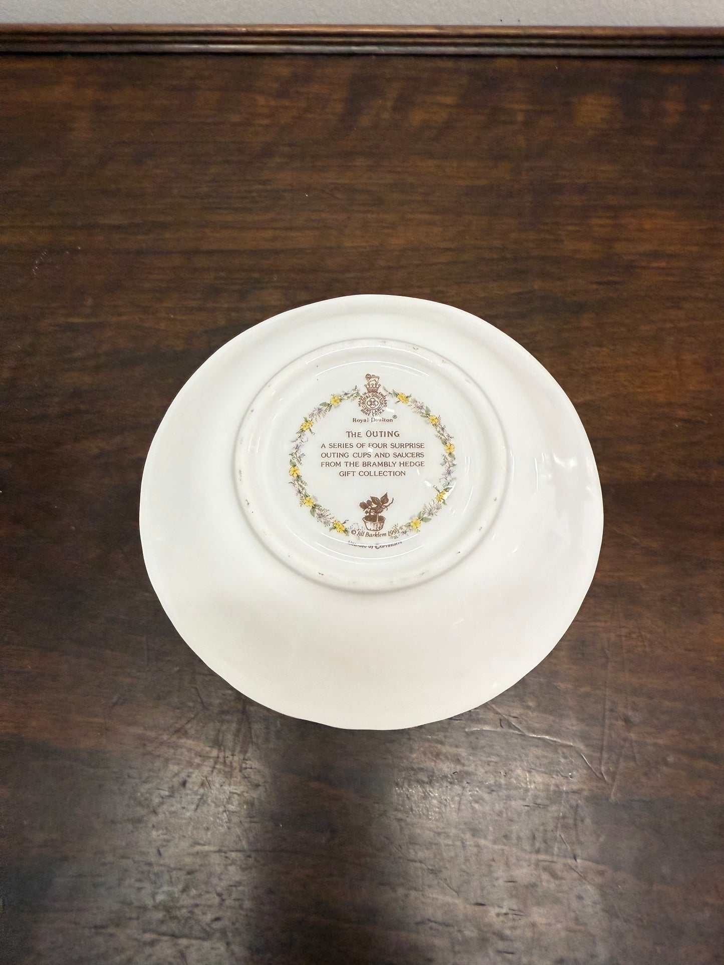 Brambly Hedge Tea Cup & Saucer 'The Outing'