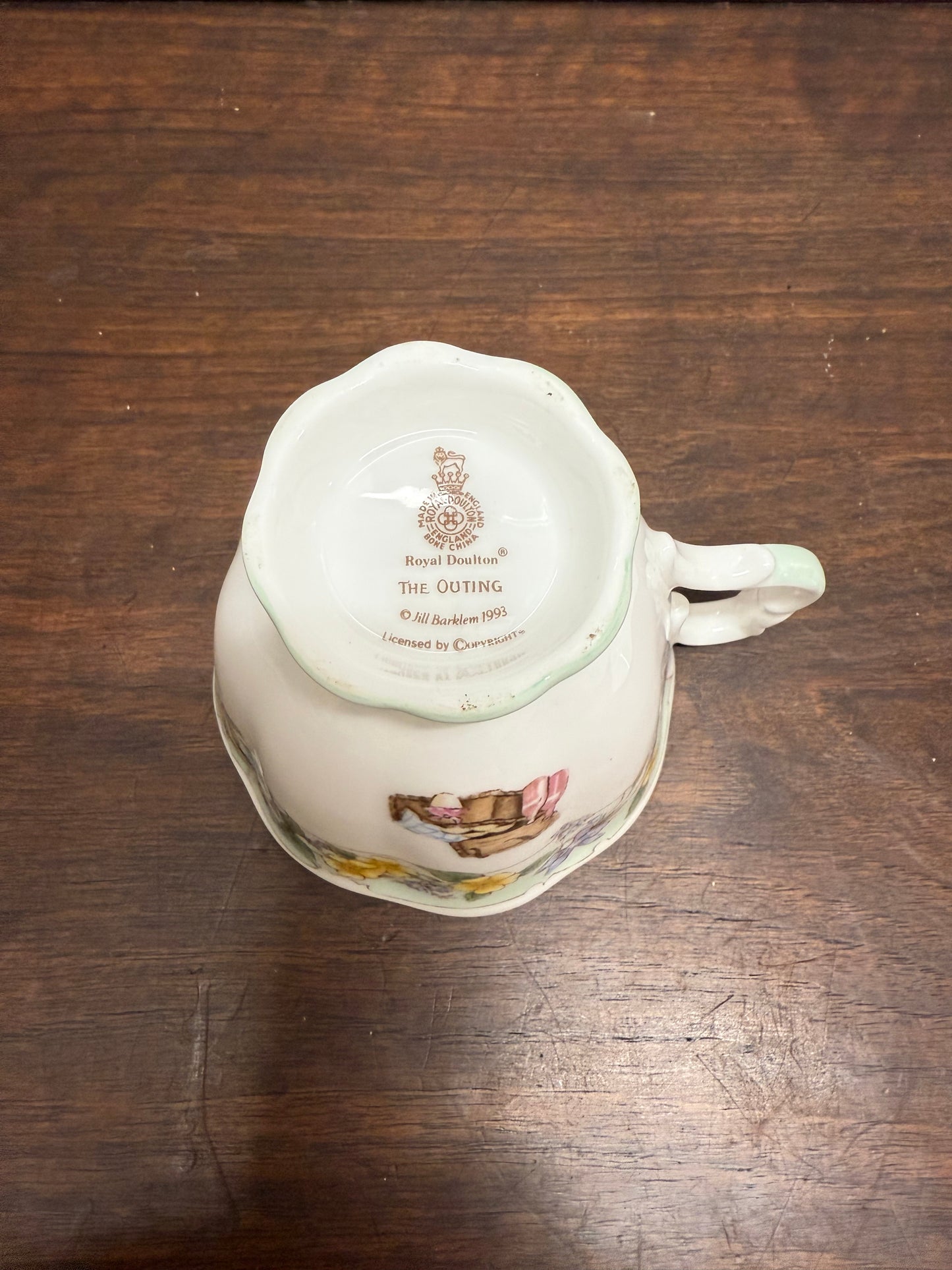 Brambly Hedge Tea Cup & Saucer 'The Outing'