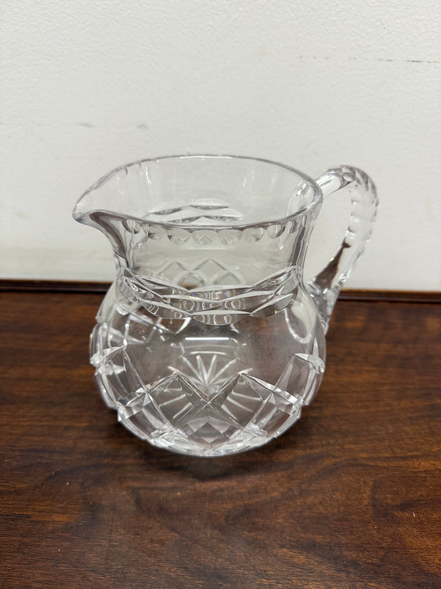 Vintage Crystal Jug