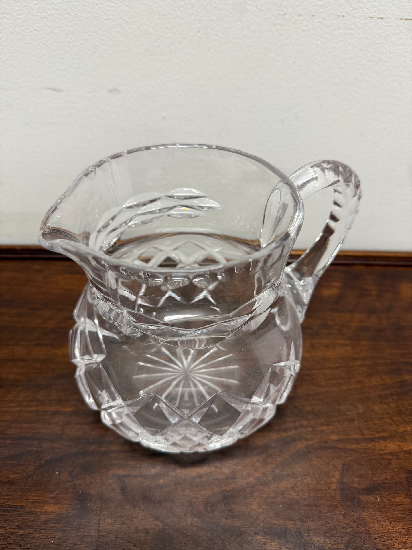 Vintage Crystal Jug
