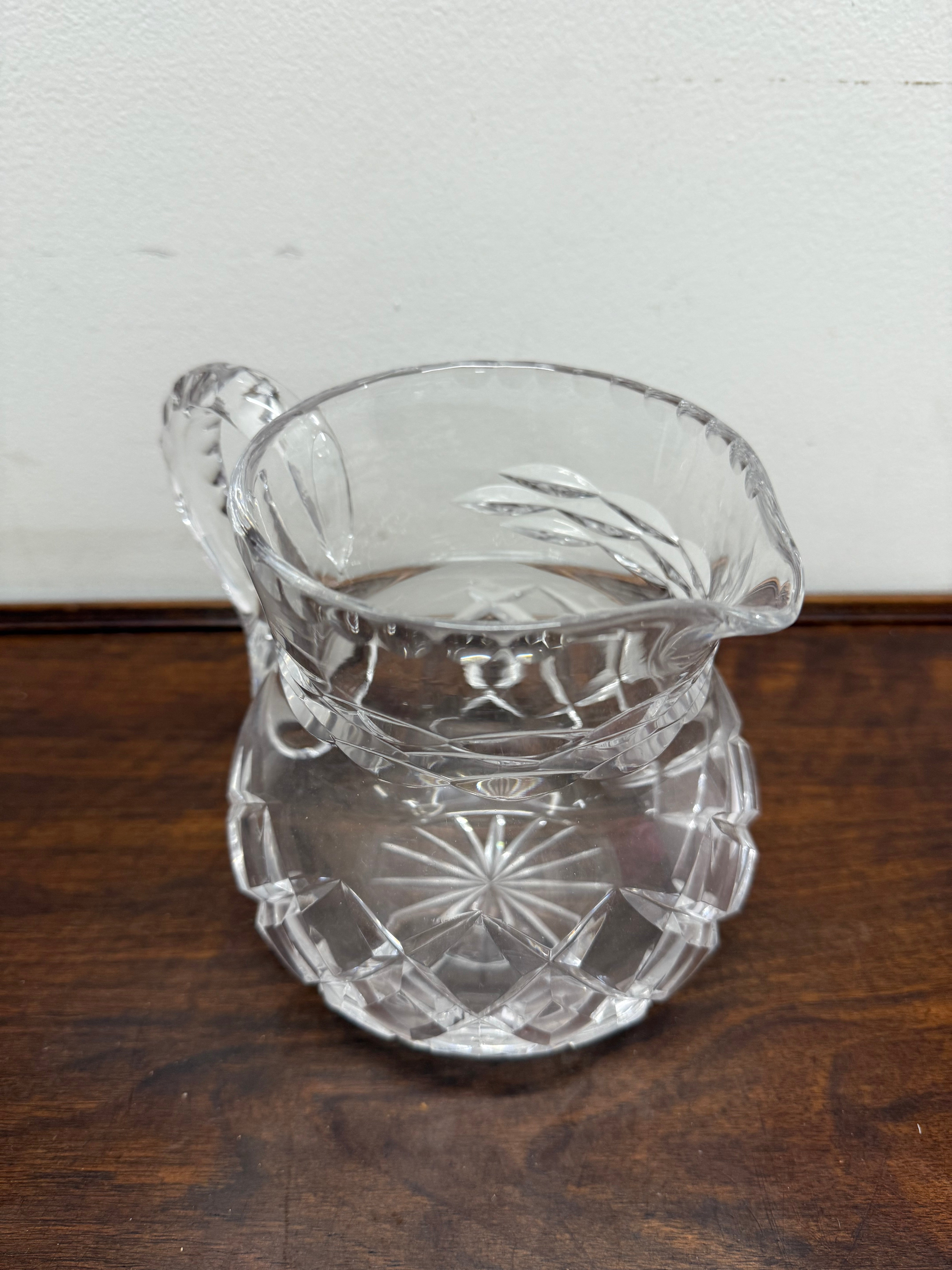 Vintage Crystal Jug | Antique & Vintage | Moonee Ponds Antiques | Australia Wide