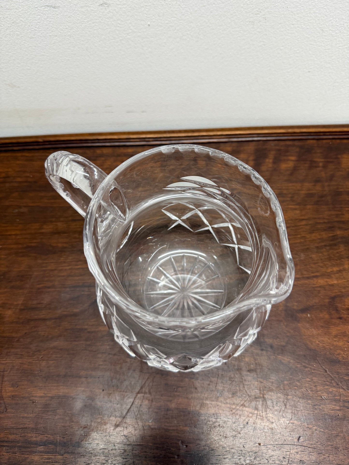 Vintage Crystal Jug