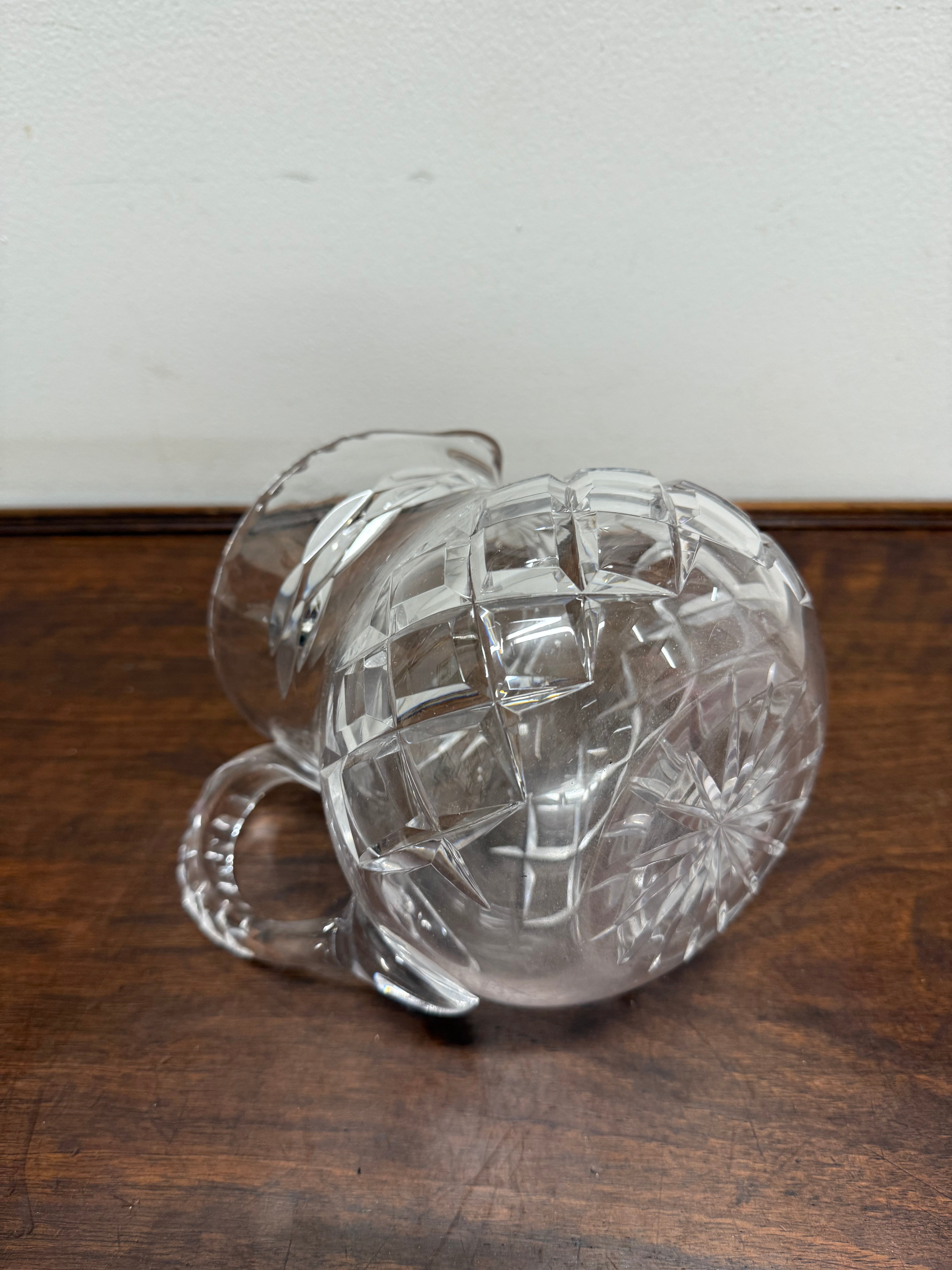 Vintage Crystal Jug | Antique & Vintage | Moonee Ponds Antiques | Australia Wide