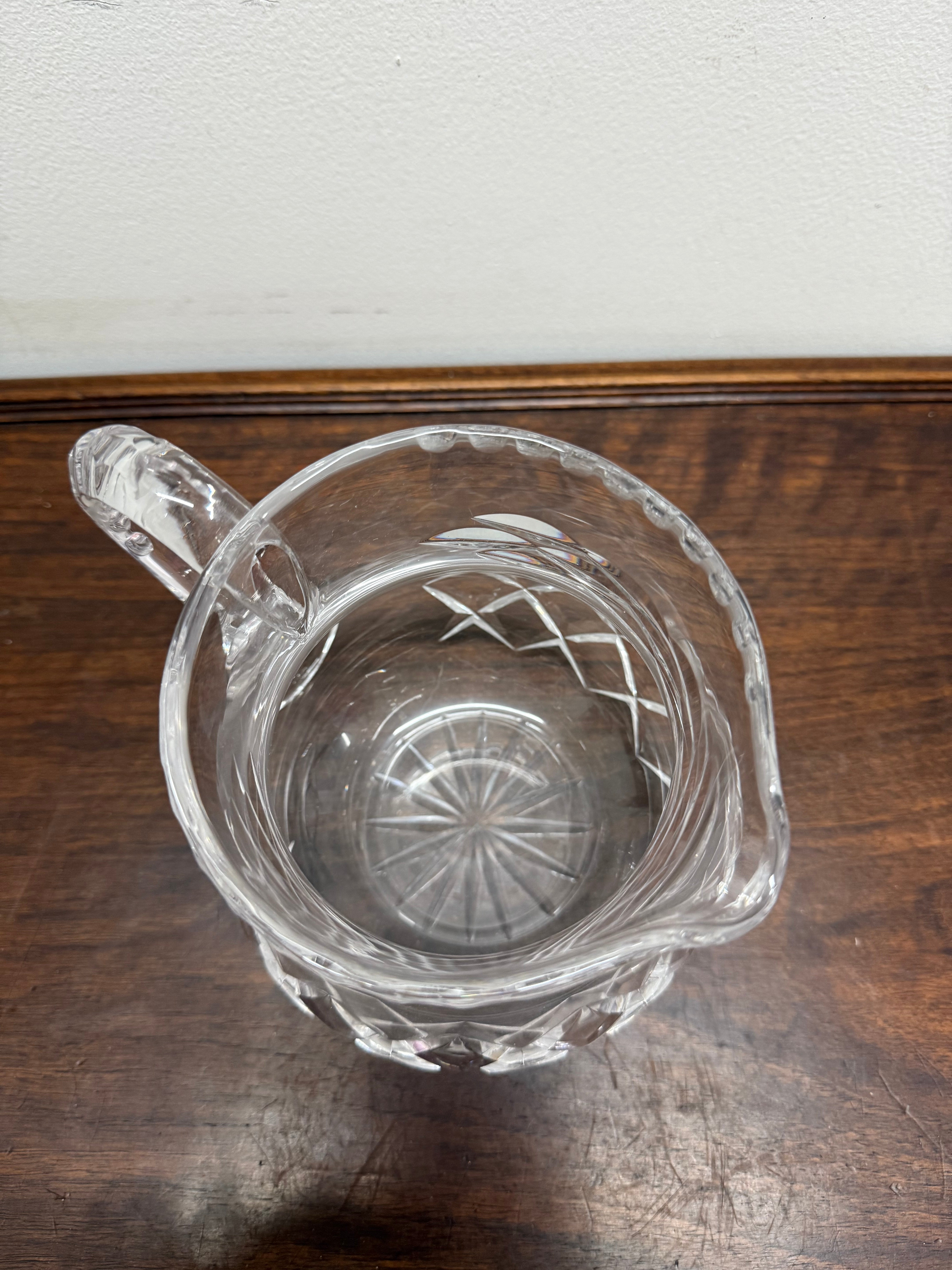Vintage Crystal Jug | Antique & Vintage | Moonee Ponds Antiques | Australia Wide
