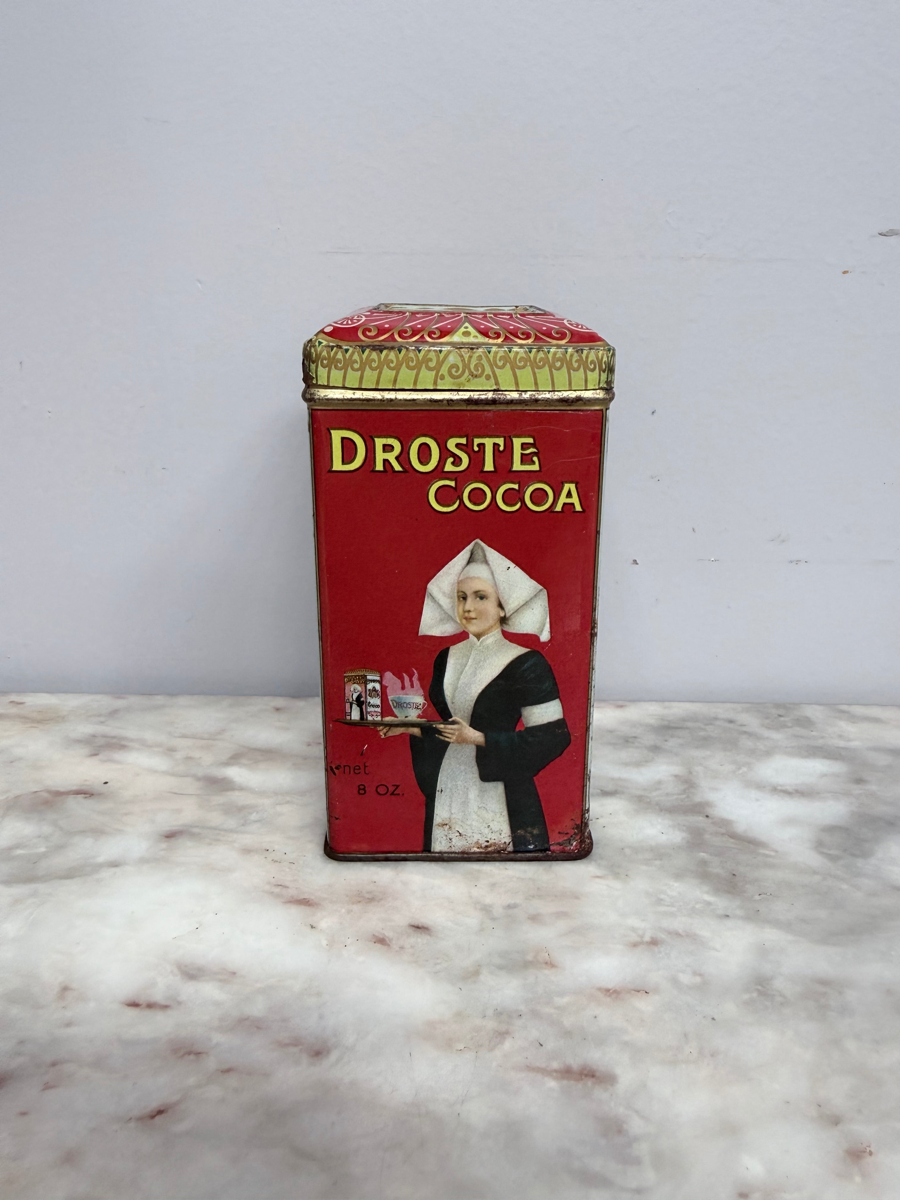 Vintage Droste Cacao Tin | Antique & Vintage | Moonee Ponds Antiques | Australia Wide Delivery